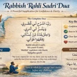 Rabbish Rahli Sadri Dua