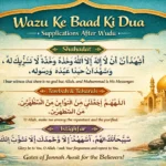 Wazu ke baad ki dua