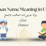 Abaan Name Meaning in Urdu