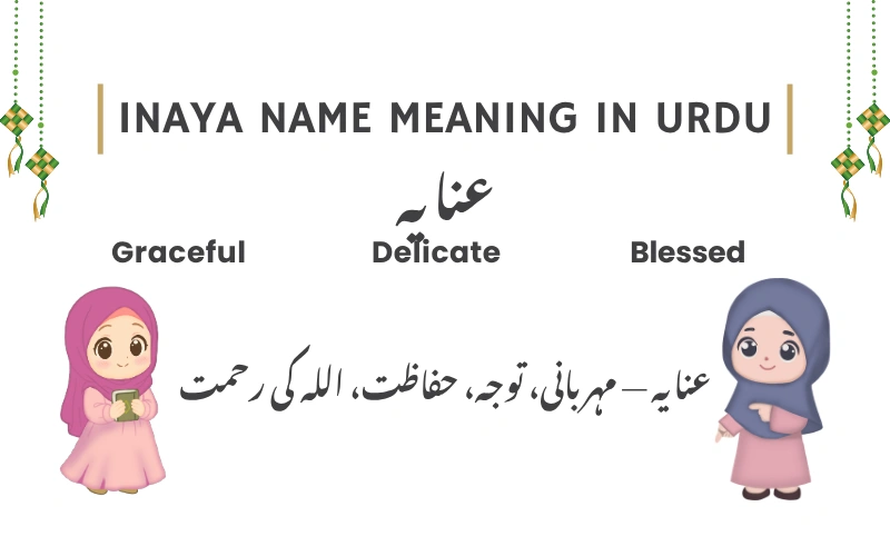 Inaya Name Meaning in Urdu