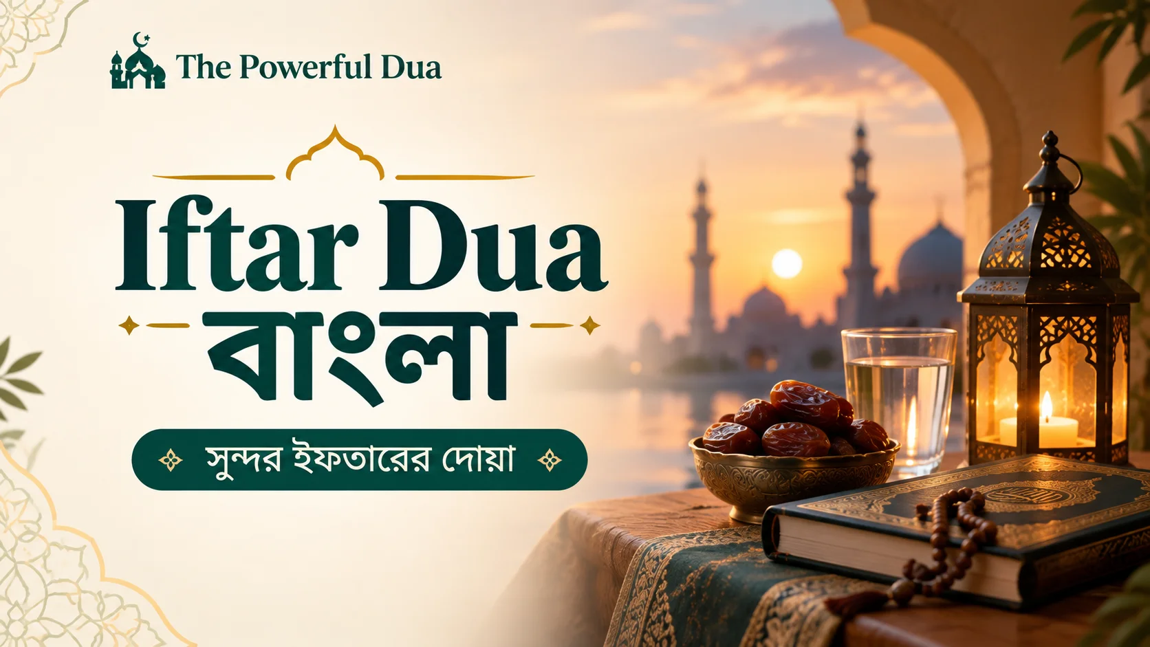 Iftar Dua Bangla