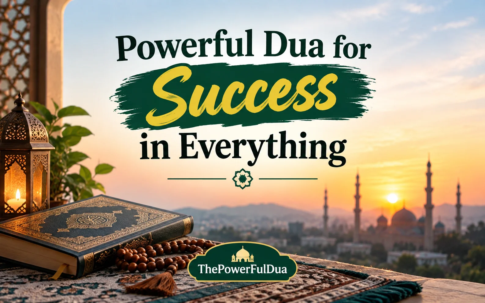 Powerful Dua for Success in Everything