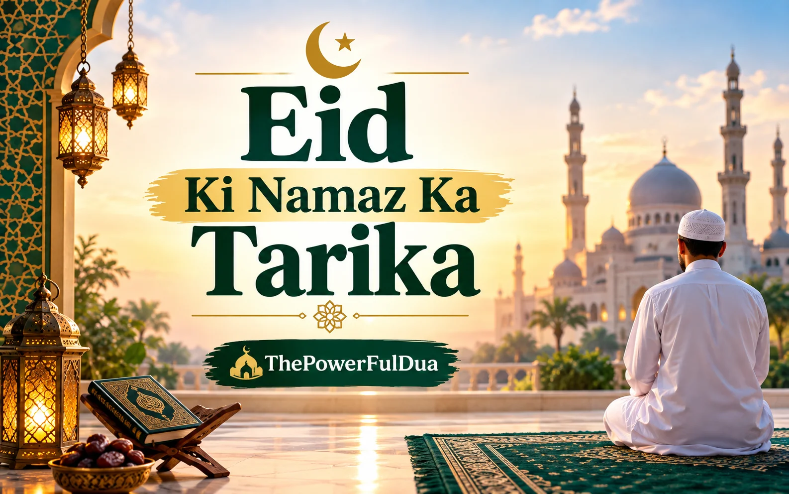 Eid Ki Namaz Ka Tarika