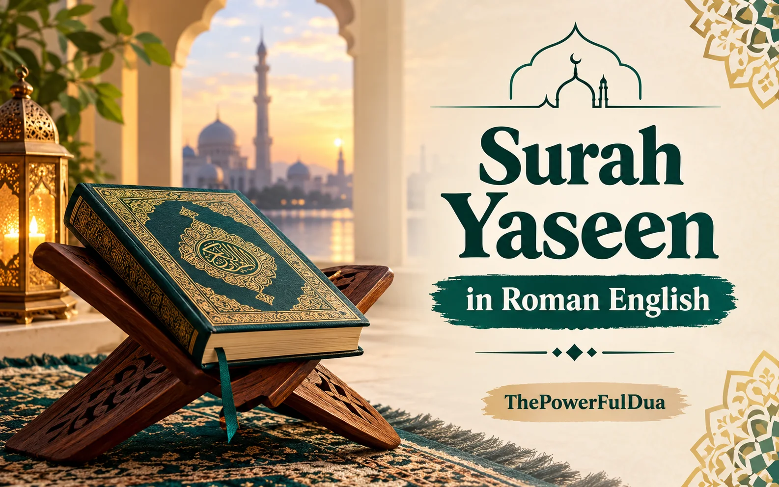 Surah Yaseen in Roman English